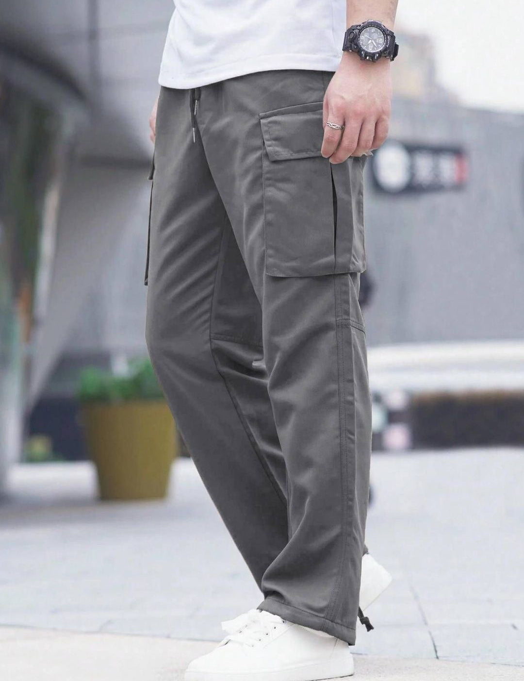 Kotty Men Relaxed Straight Leg Trousers