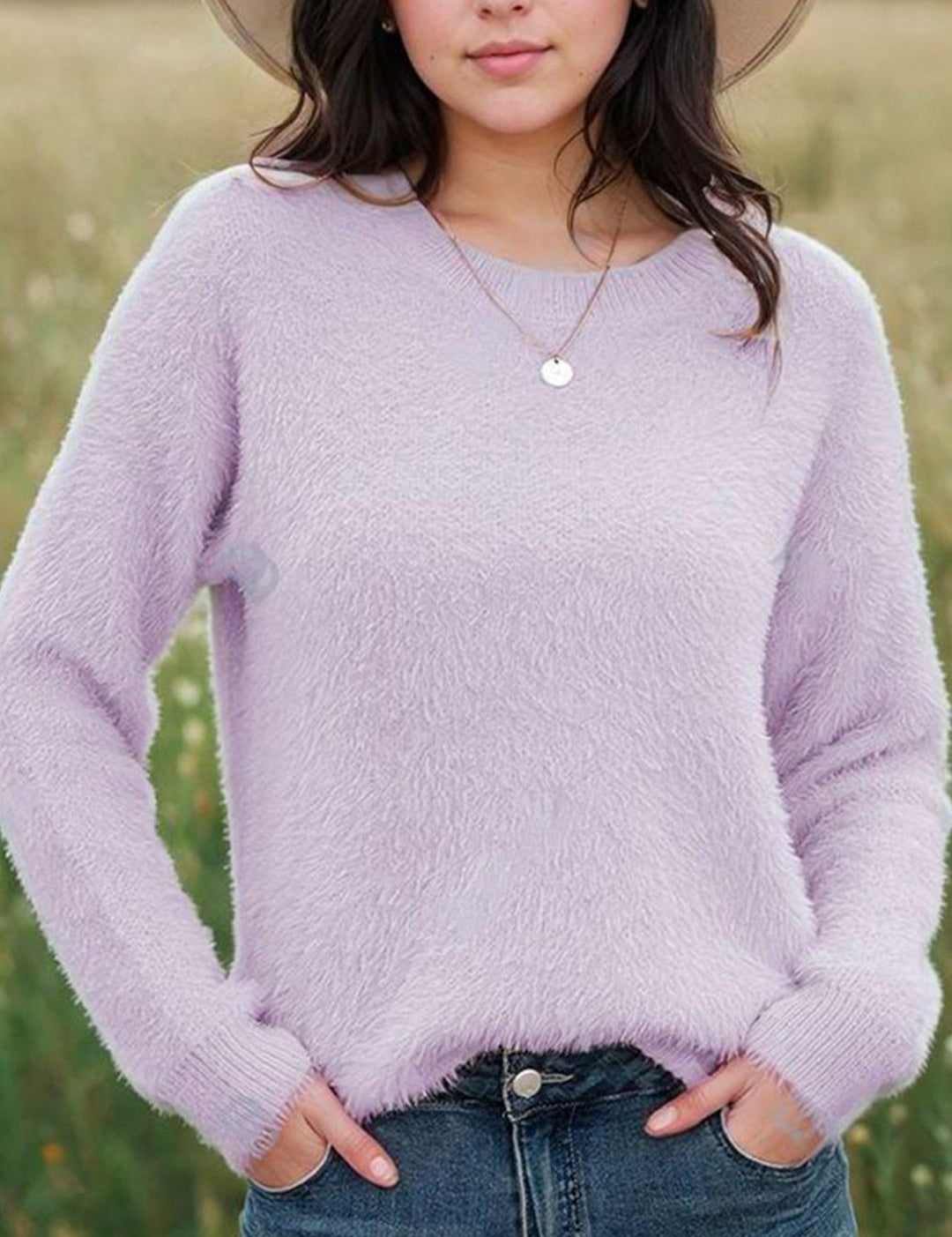 Kotty Women Round Neck Cotton Pullover