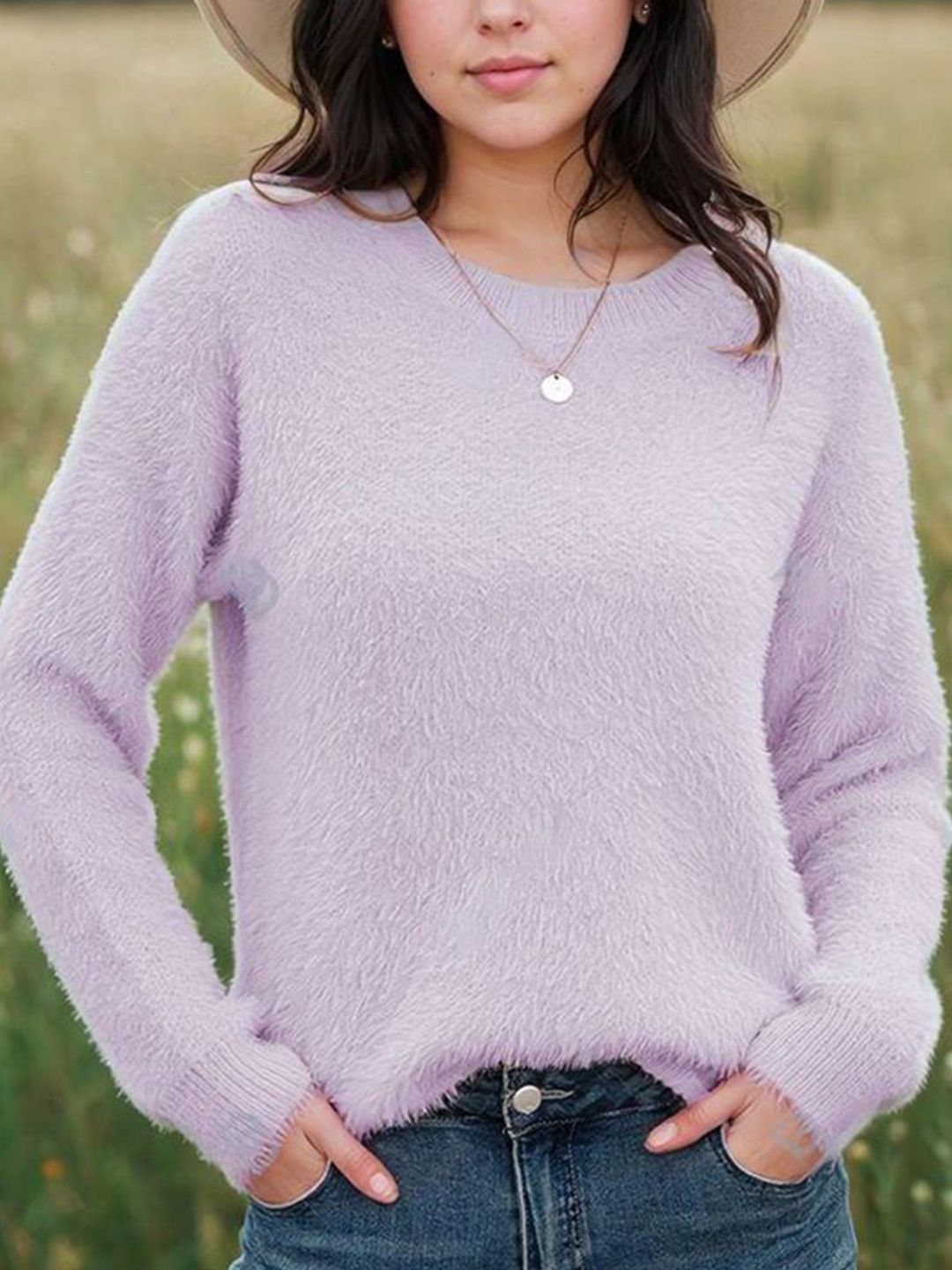 Kotty Women Round Neck Cotton Pullover