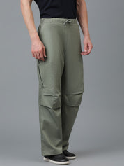 Kotty Men Relaxed Low-Rise Easy Wash Trousers