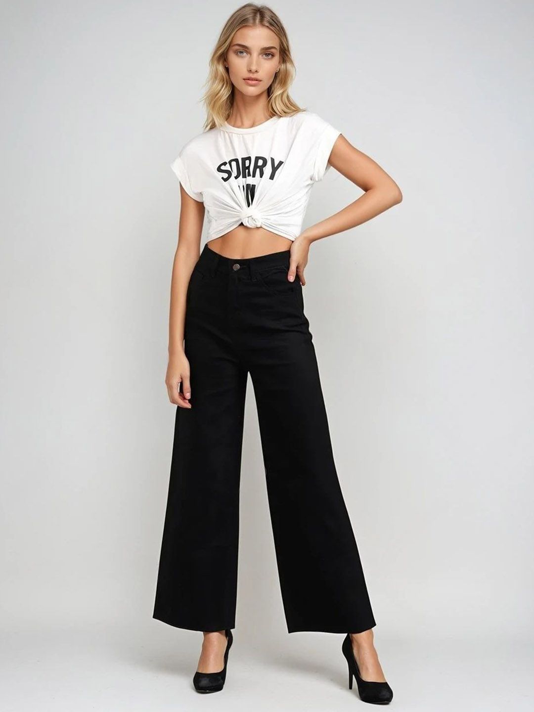 Kotty Women Straight Fit High-Rise Jeans