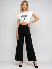 Kotty Women Straight Fit High-Rise Jeans