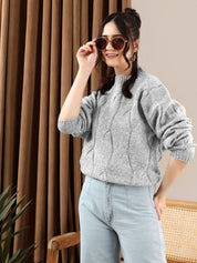 Kotty Women Cable Knit Pullover