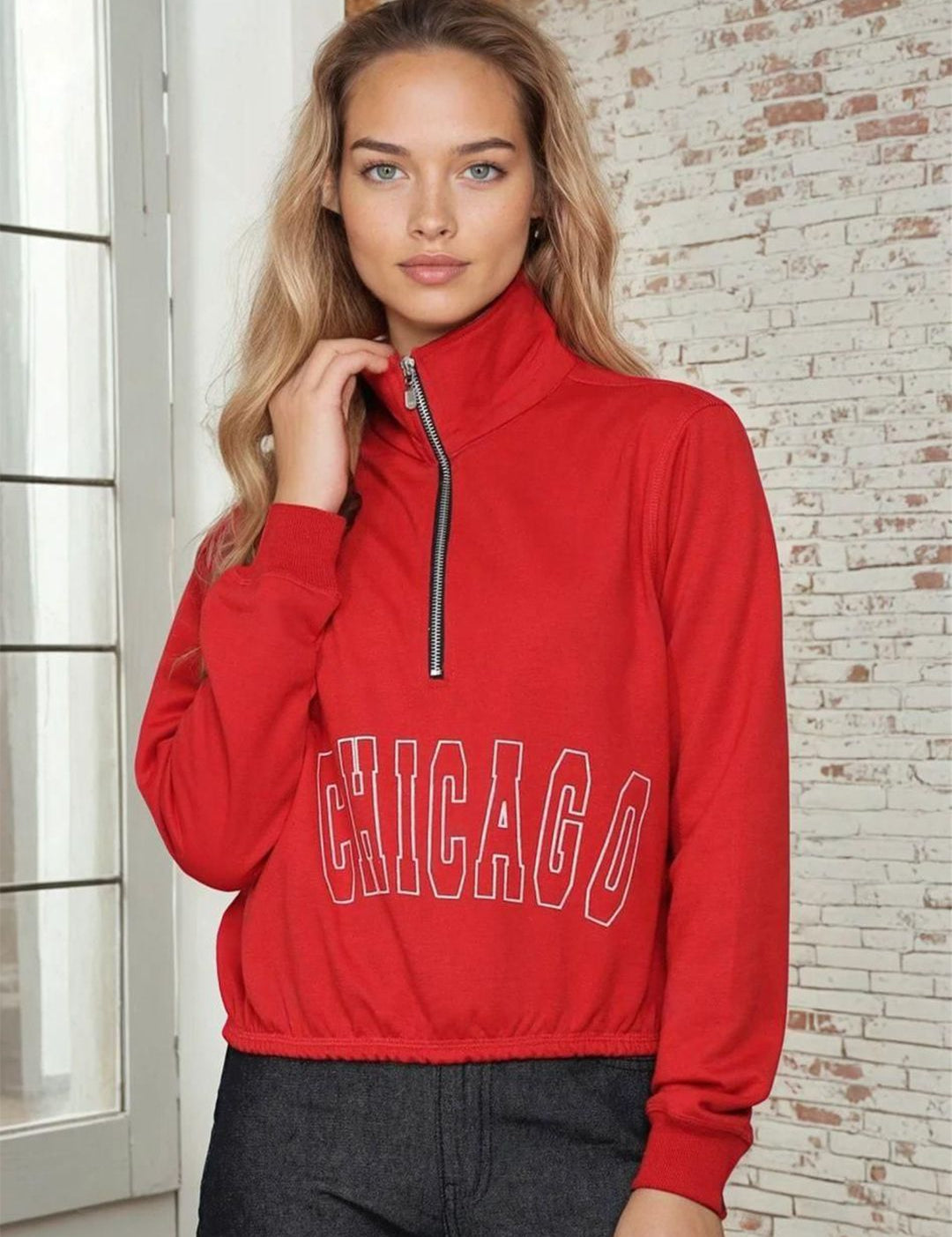 Kotty Women Full Sleeve Printed Sweatshirt