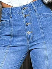 Kotty Women Bootcut High-Rise Stretchable Jeans