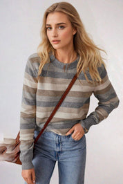 Kotty Women Cotton Striped Pullover