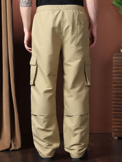 Kotty Men Relaxed Easy Wash Cargos Trousers