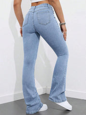 Kotty Women Bootcut High-Rise Stretchable Jeans