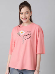 Kotty Women Comfort Floral Printed Cotton Casual Shirt