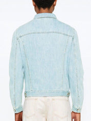 Kotty Men Solid Denim Jacket