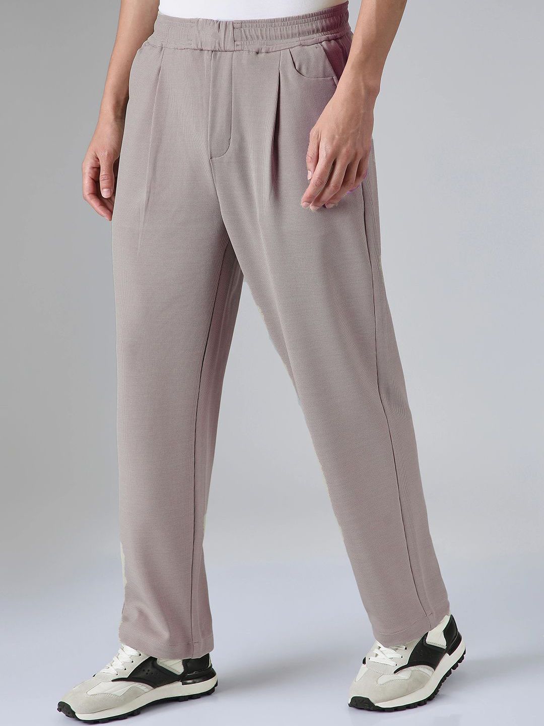 Kotty Men Relaxed Straight Leg Easy Wash Trousers