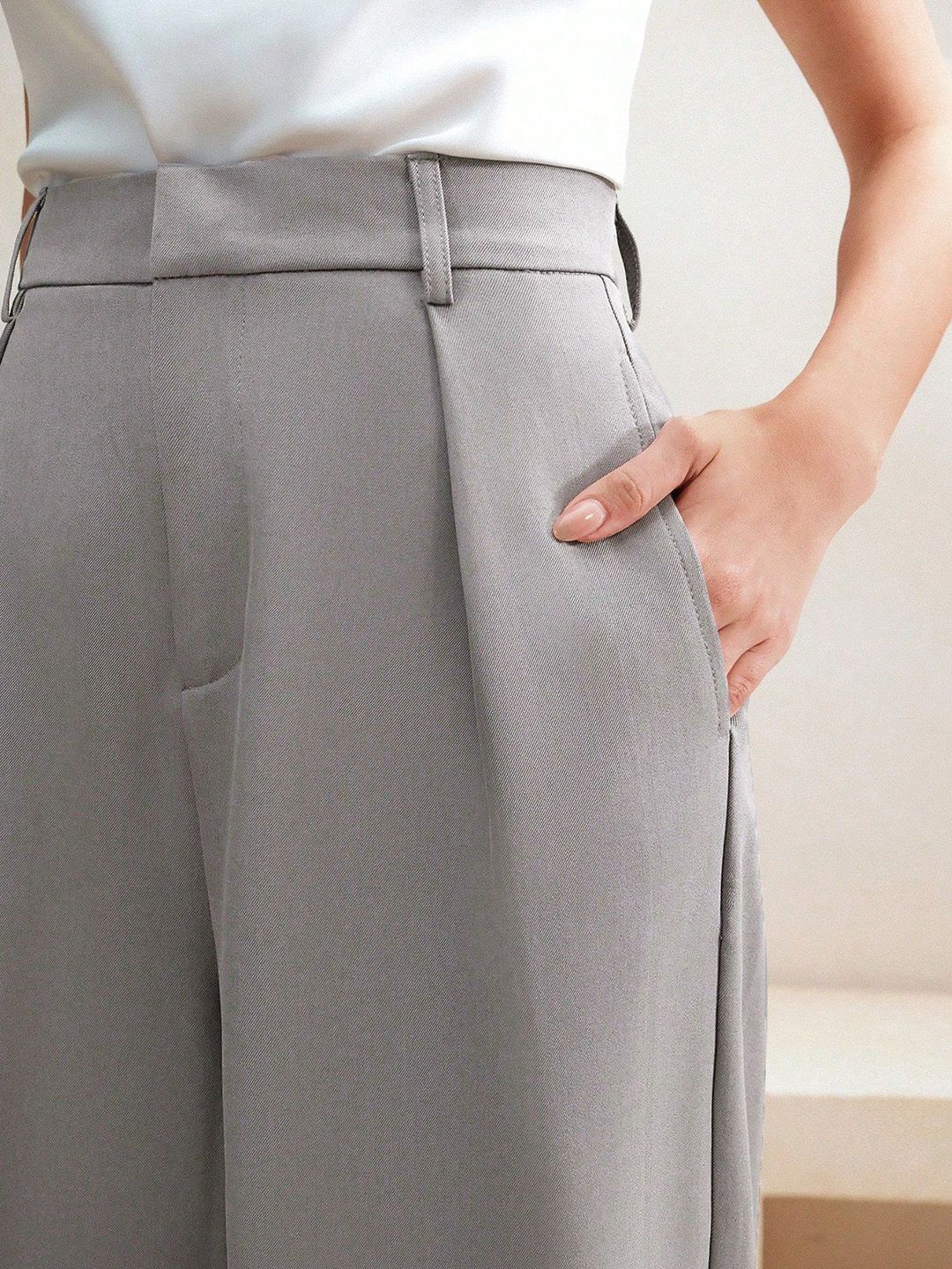 Kotty Women Wide Leg High-Rise Trousers