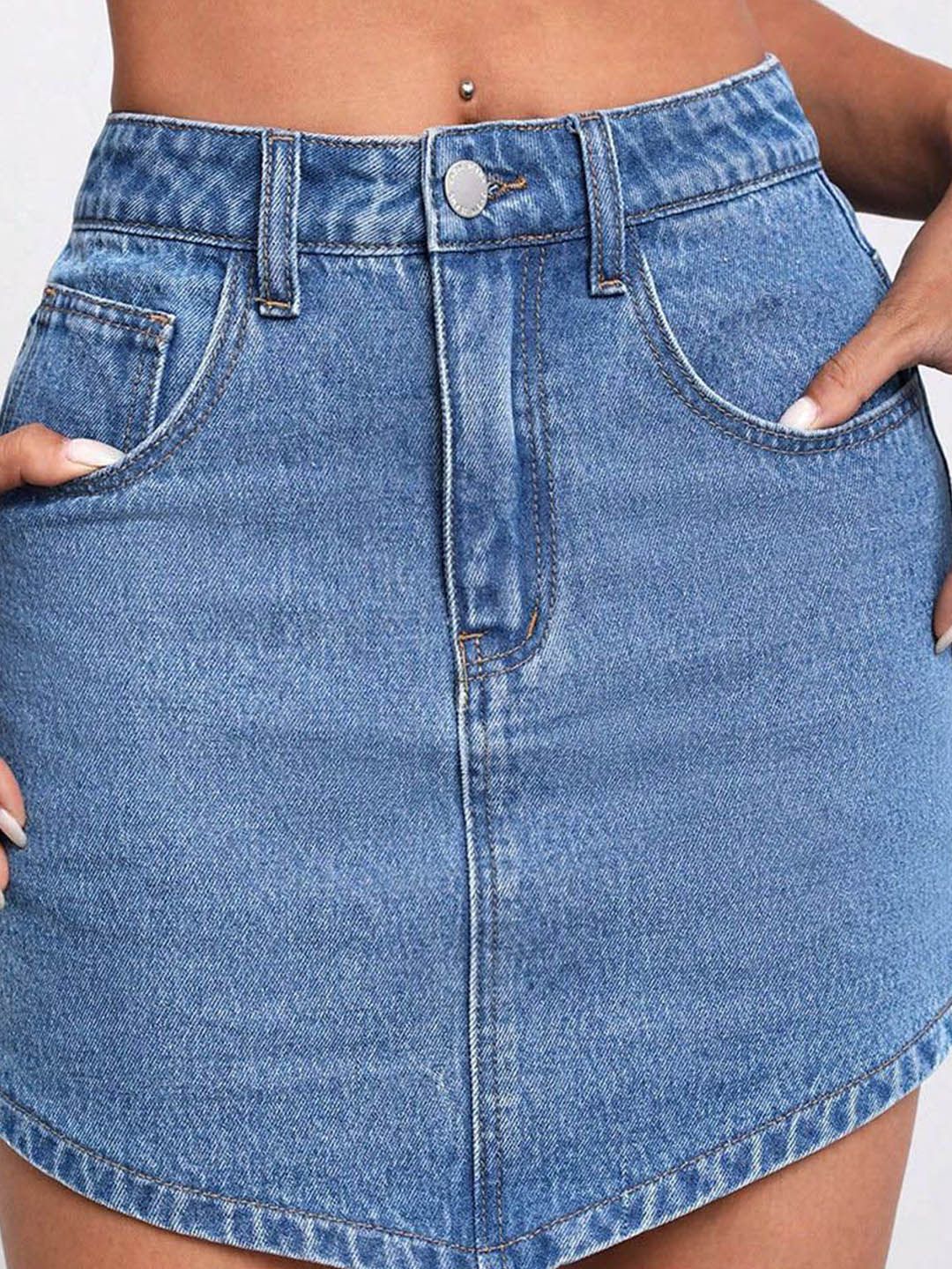 Kotty A-Line Above Knee Length Skirt