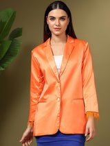 Kotty Notched Lapel Single Breasted Blazer