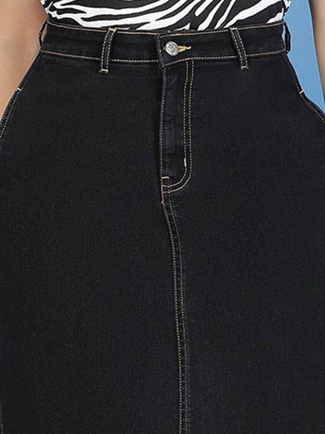 Kotty Straight Midi Skirt