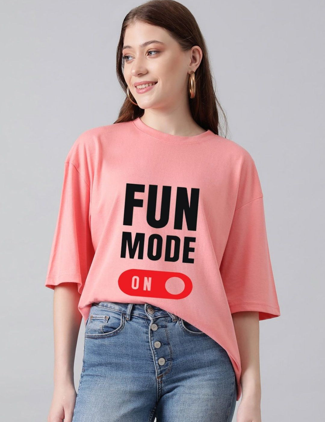 Kotty Women Typography Printed T-shirt