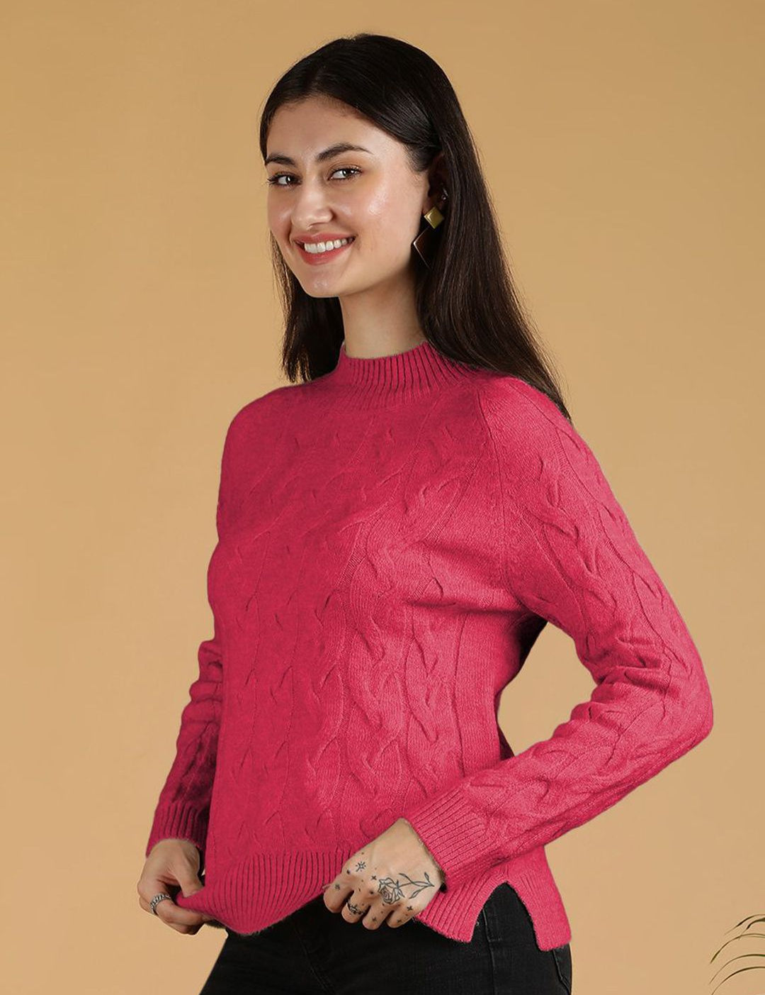 Kotty Women Turtle Neck Pullover
