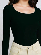 Kotty Scoop Neck Long Sleeves Thermal T-shirt With Trousers