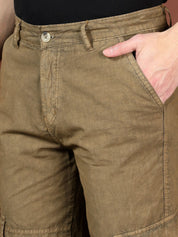 Kotty Men Relaxed Easy Wash Cargos Trousers