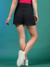 Kotty Women High-Rise Denim Shorts