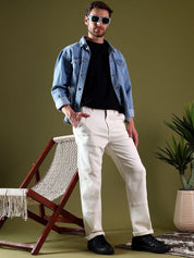 Kotty Men Jean Low-Rise Light Fade Stretchable Jeans