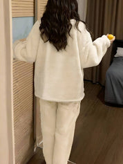 Kotty Round Neck Long Sleeves T-shirt With Pyjamas