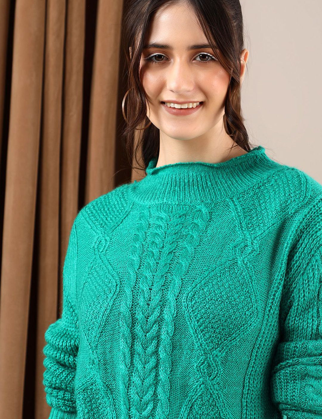 Kotty Women Cable Knit Pullover