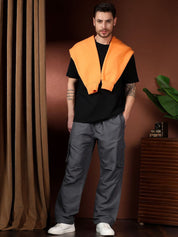 Kotty Men Relaxed Easy Wash Cargos Trousers