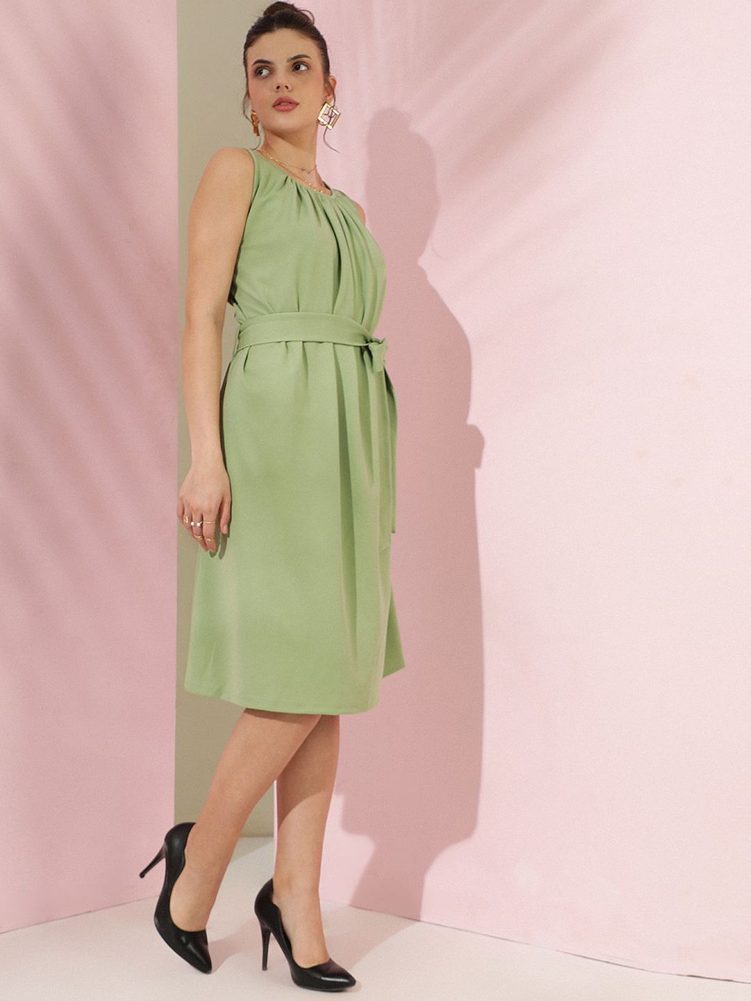 Kotty Women Sleeveless Fit & Flare Dress