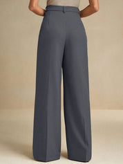 Kotty Women Relaxed Fit High-Rise Trousers