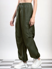 Kotty Women High-Rise Parachute Jogger