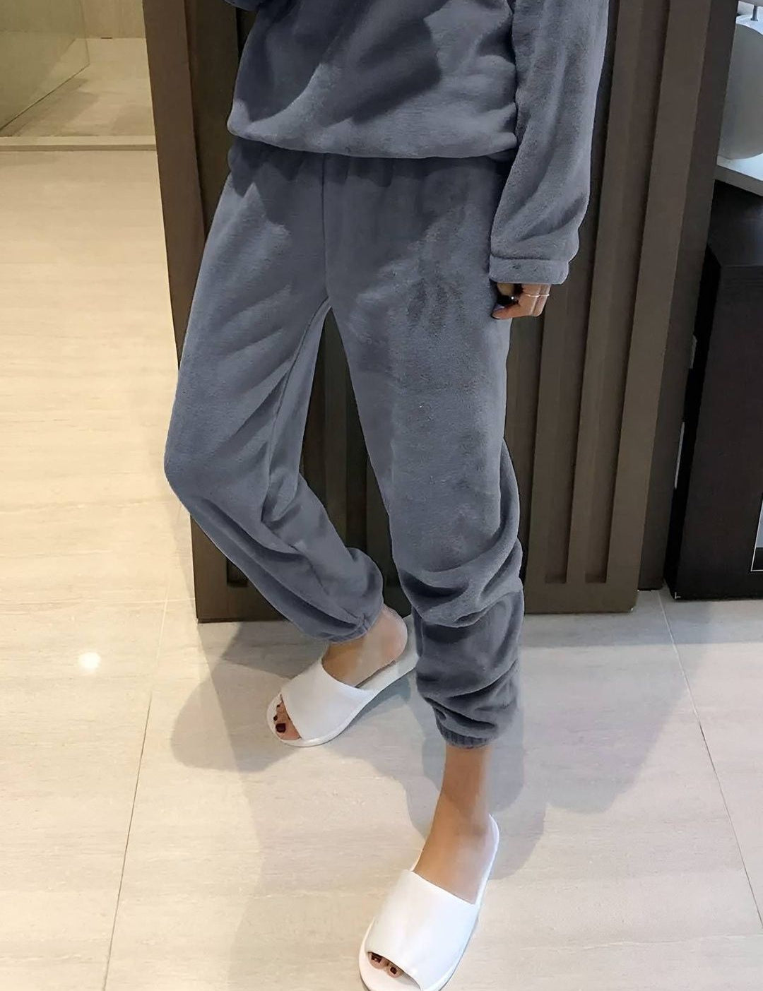 Kotty Round Neck Top With Pyjamas