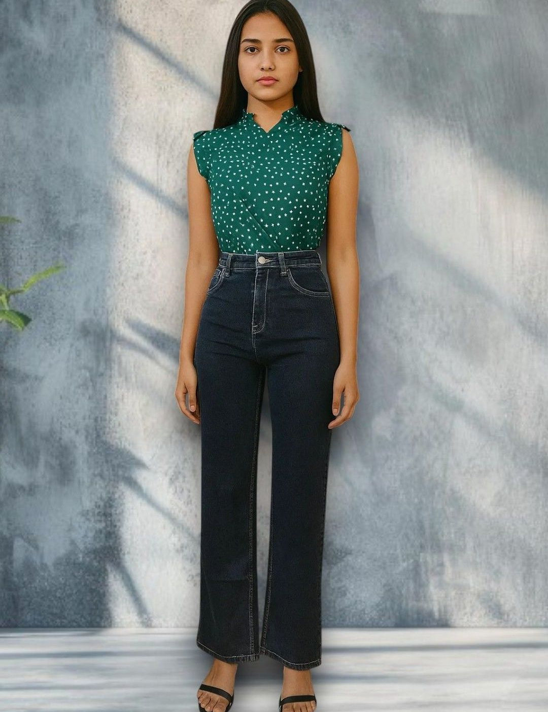 Kotty Women Regular Fit High-Rise Stretchable Jeans