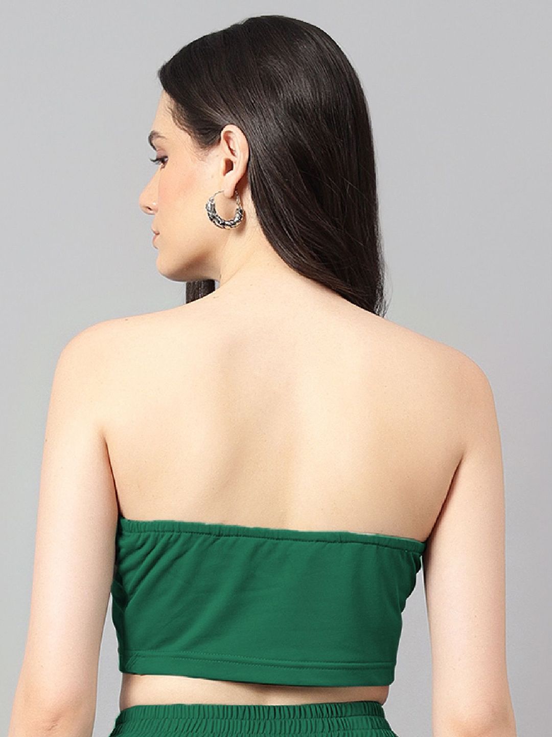 Kotty Green Off-shoulder Crop Top