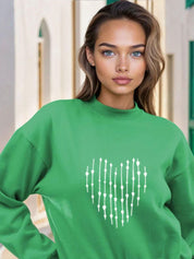 Kotty Women Graphic Printed Round Neck Sweatshirt