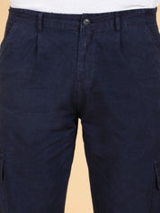 Kotty Men Easy Wash Regular Fit Cargos Trousers