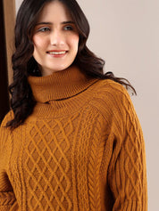 Kotty Women Cable Knit Pullover Sweater