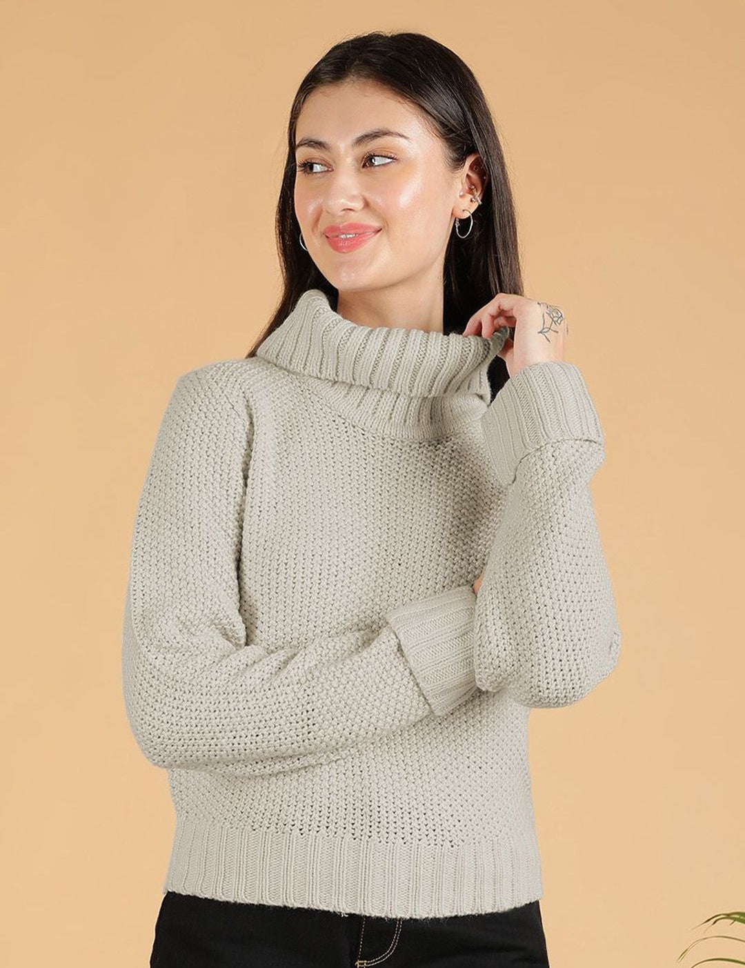 Kotty Women Turtle Neck Sweaters