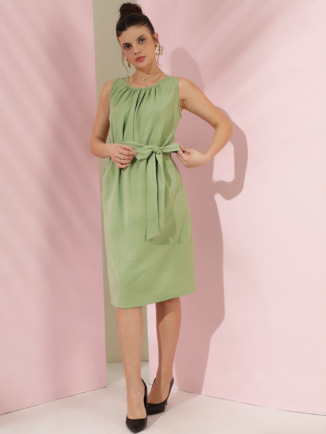 Kotty Women Sleeveless Fit & Flare Dress