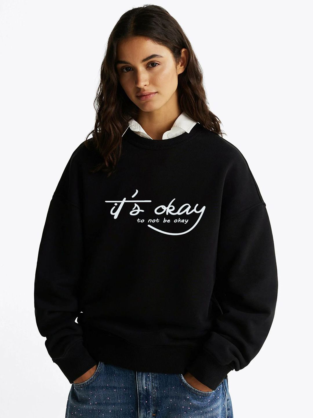 Kotty Women Printed Sweatshirt