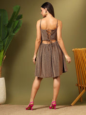 Kotty Women Embellished Sleeveless Fit & Flare Dress