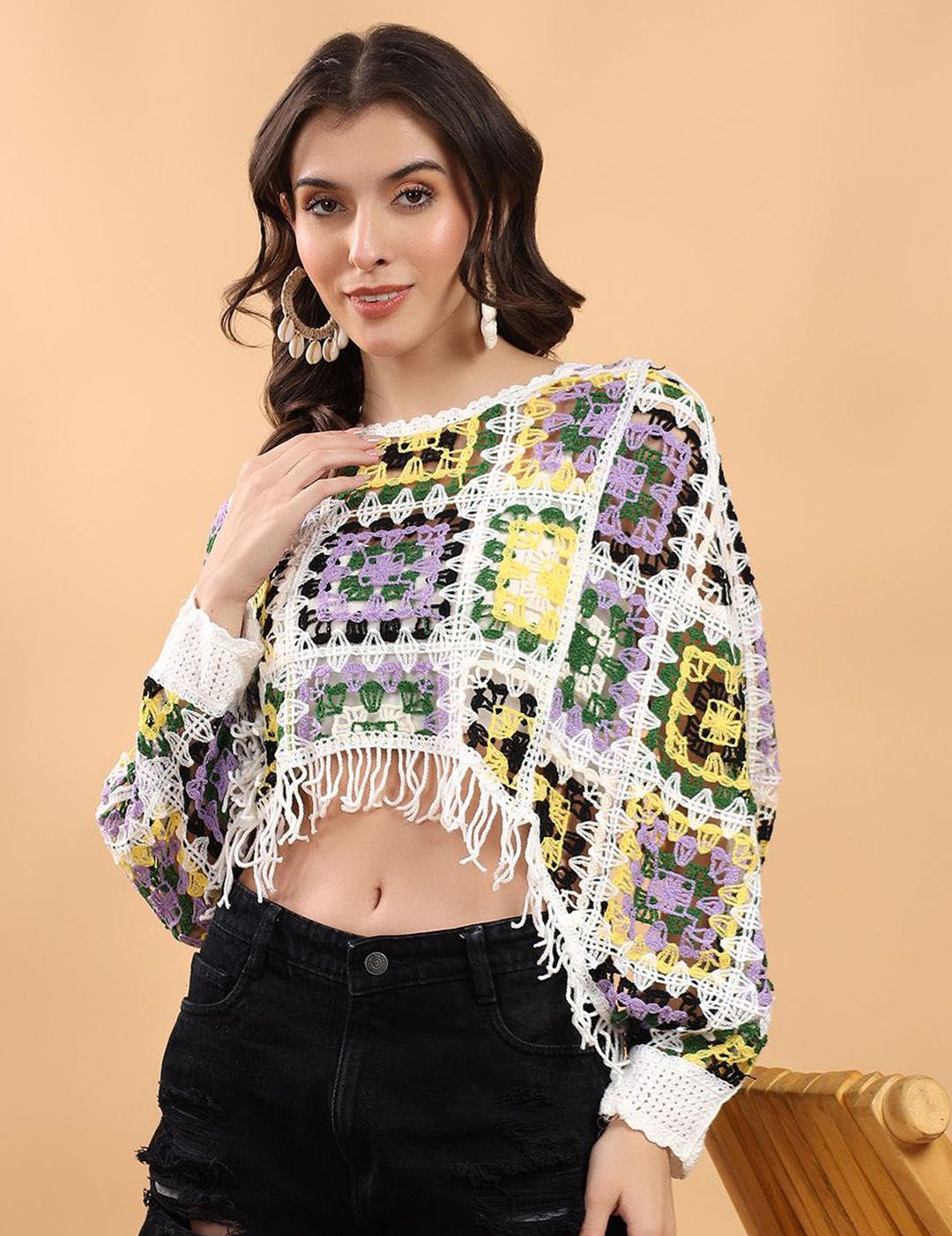 Kotty Round Neck Regular Crop Top