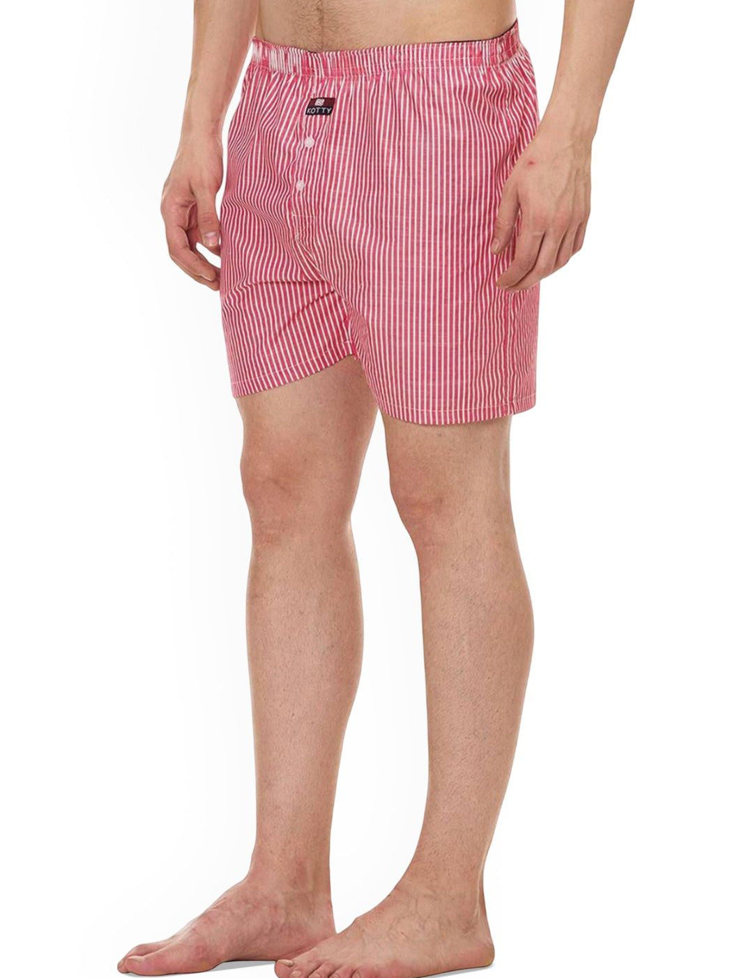 Kotty Striped Mid-Rise Boxer KTTNEWBOXER06S