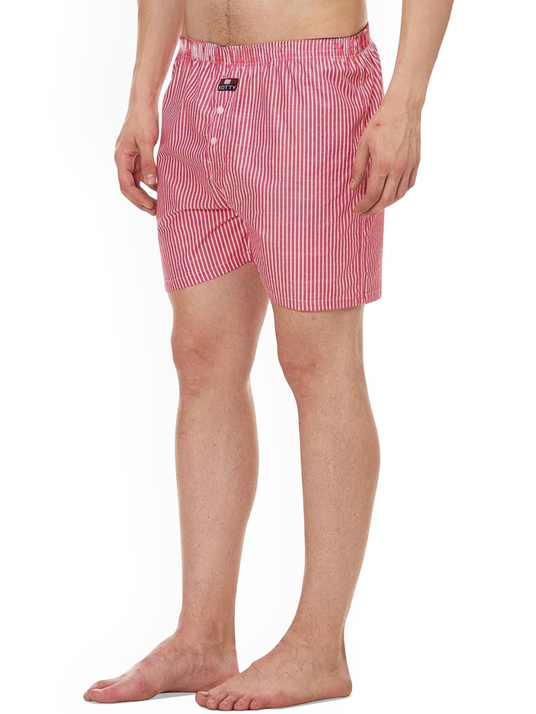 Kotty Striped Mid-Rise Boxer KTTNEWBOXER06S
