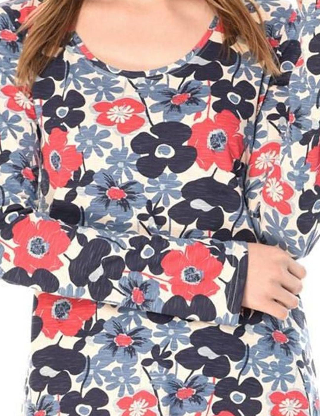 Kotty Floral Print Top