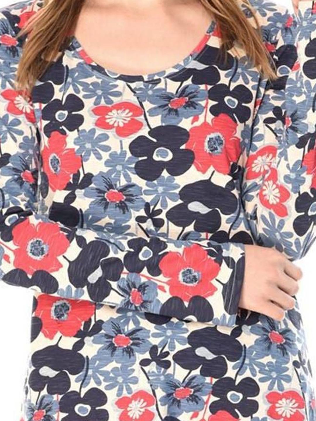 Kotty Floral Print Top