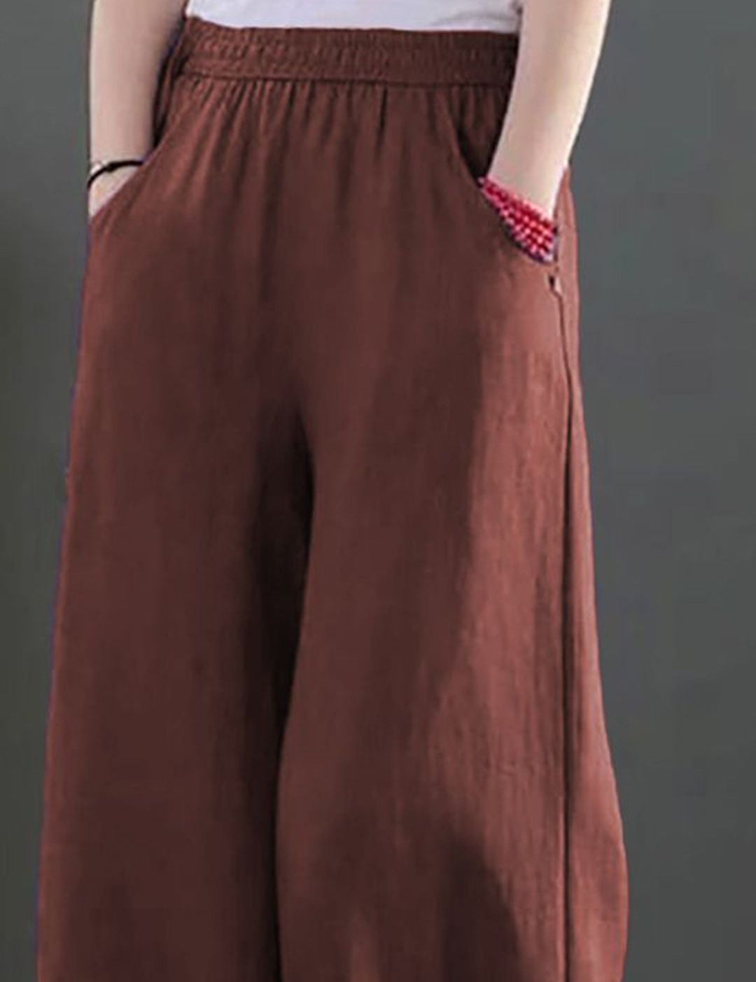 Kotty Women Loose Fit High-Rise Trousers