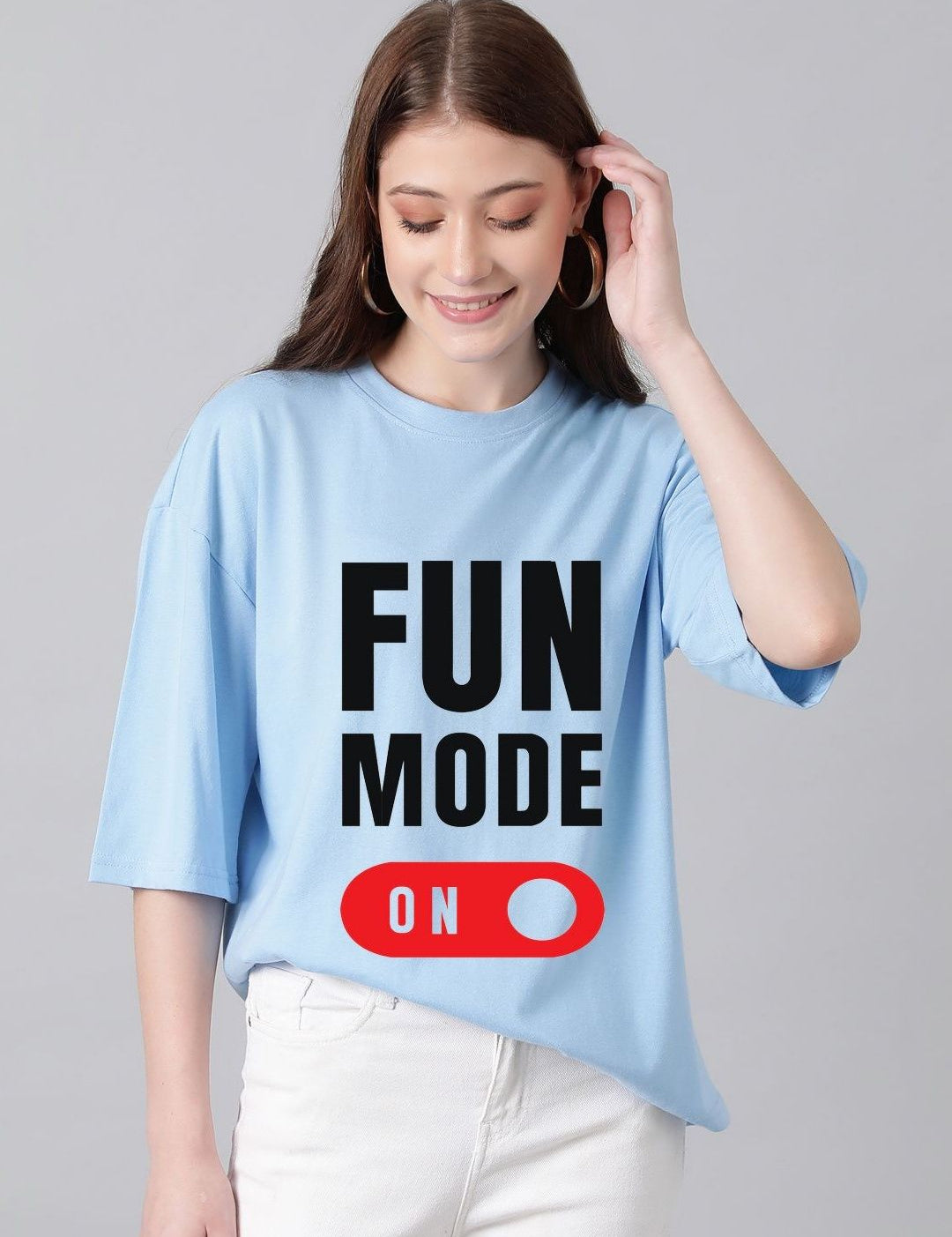 Kotty Women Typography Printed T-shirt