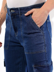 Kotty Men Comfort Regular Fit Mid-Rise Stretchable Cotton Jeans