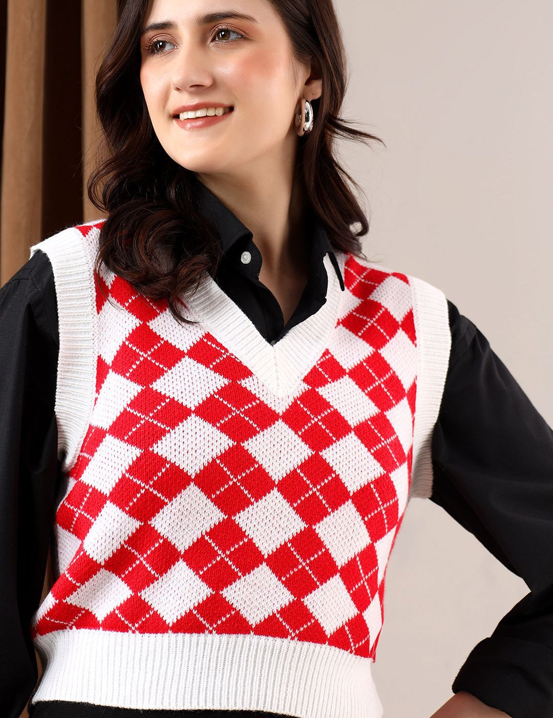 Kotty Women Printed Crop Pullover